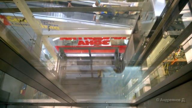 Панорамный лифт Schindler на 17 чел смотреть онлайн