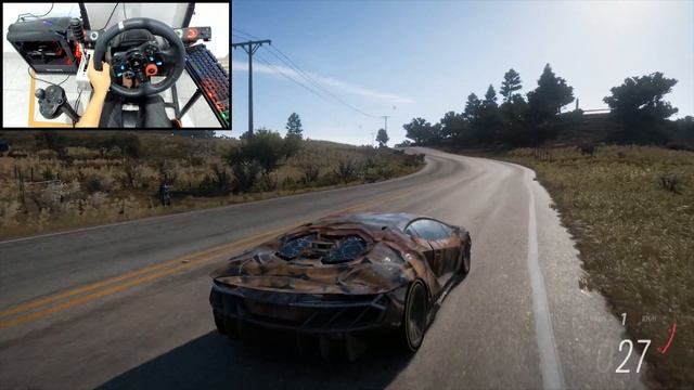 Rebuilding A Lamborghini Centenario Forza Horizon 5 | Logitech G29 Gameplay смотреть онлайн