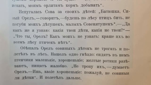 Русская народная сказка. «Орел и сова». смотреть онлайн