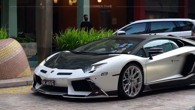 SHE PULLED THE FRONT GRILLE! Lamborghini Club Gathered at OLE смотреть онлайн
