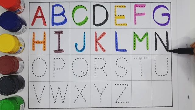 A For Apple B For Ball | Alphabets | Learn To Write Alphabets | Kids Class #abcd #abcdsong