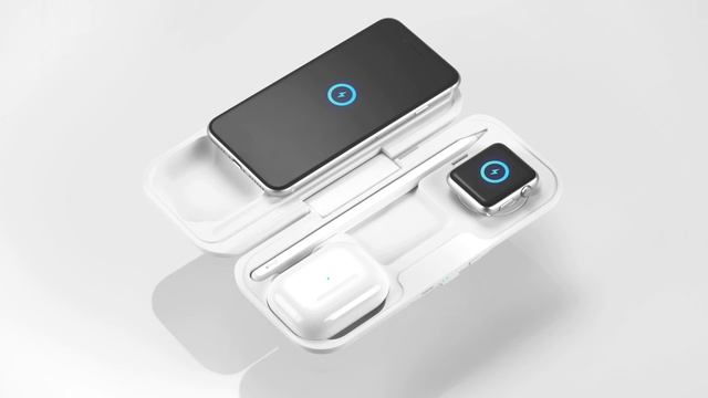 MOMAX Airbox - World's First True Wireless Power Bank for Apple смотреть онлайн