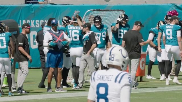 Trevor Lawrence MIC'D UP in Victory vs. Colts | Jacksonville Jaguars смотреть онлайн