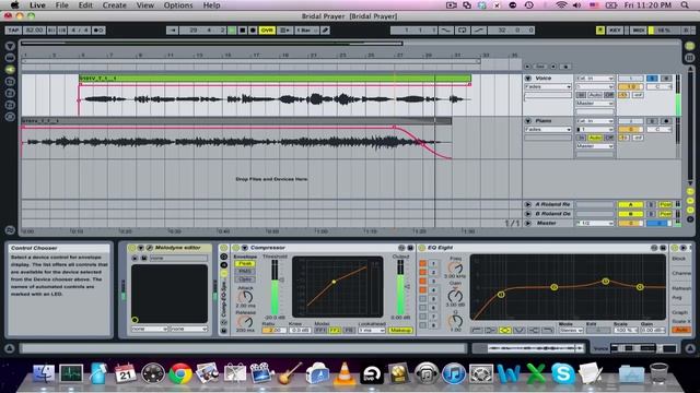 Fading out and using Melodyne смотреть онлайн