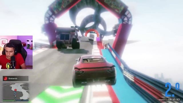 ¡BUSETAS CORRIENDO POR LA VICTORIA! | GTA V ONLINE смотреть онлайн