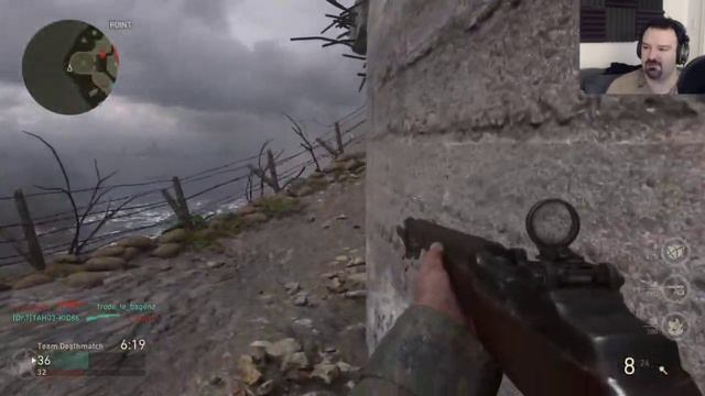 Call of Duty: WW II Private Beta gameplay pt16 - Very Close TDM Competition смотреть онлайн