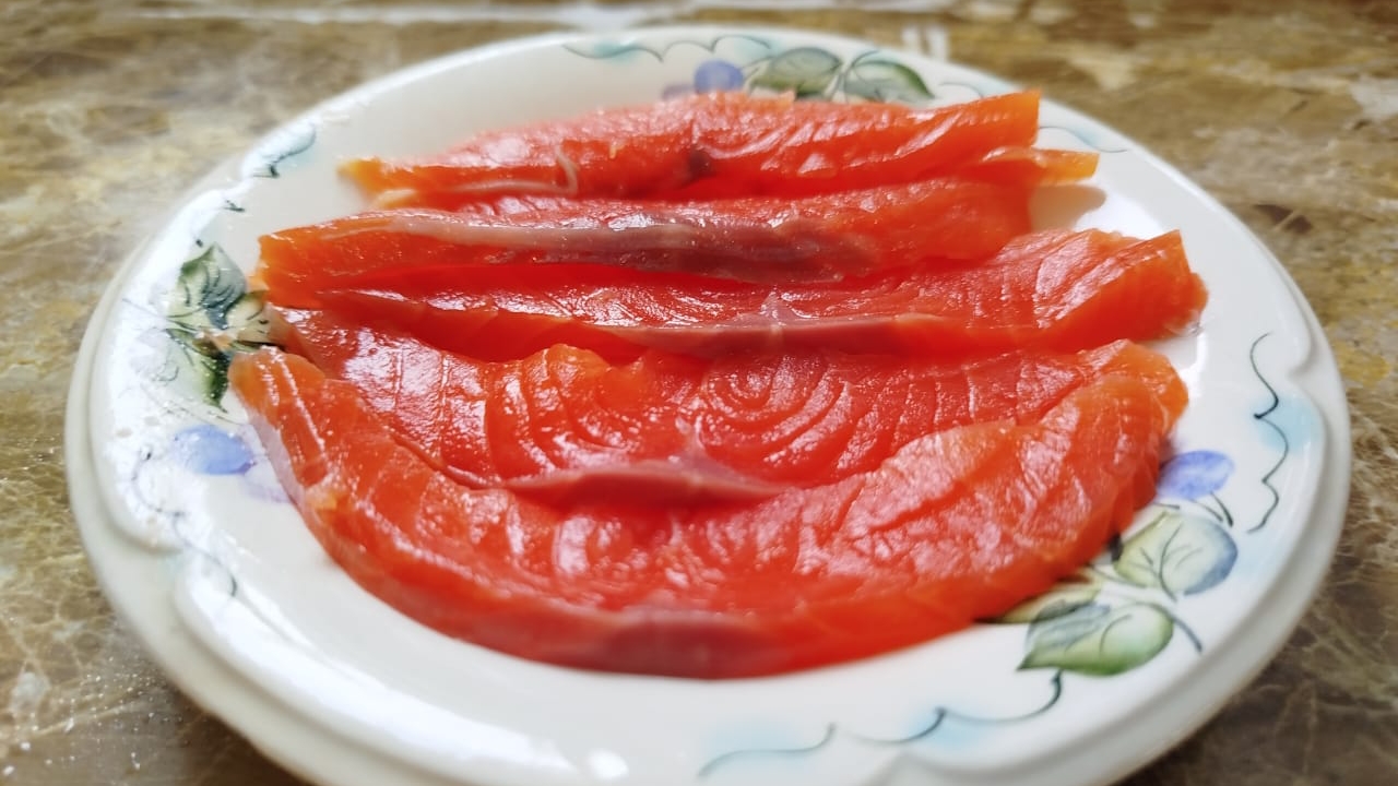 Малосольная форель. Самый лёгкий и быстрый способ!