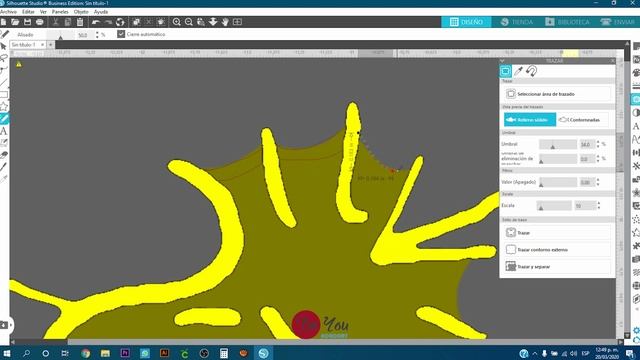 COMO DARLE COLOR A UNA SILUETA en Silhouette Studio | Vectorizando Snoopy | Trazando en Silhouette смотреть онлайн