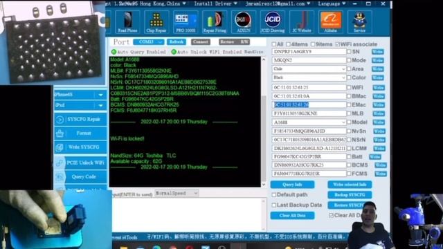 Recuperar información de memoria Nand iPhone. смотреть онлайн