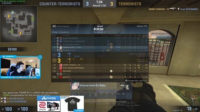HACKER VS HACKER SHROUD [NON PRIME MM]