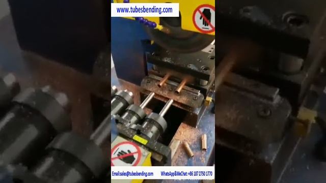 Copper Pipe Expanding, Shrinking And Cutting Pipe End Forming Machine смотреть онлайн