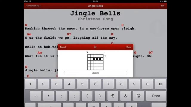 The chord charts system in PerfectGuitarSongBook 1.4 смотреть онлайн