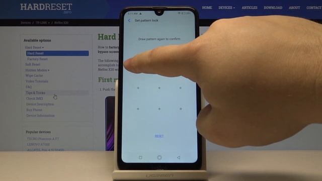 How to Add Fingerprint in TP-LINK Neffos X20 - Set Up Screen Lock смотреть онлайн
