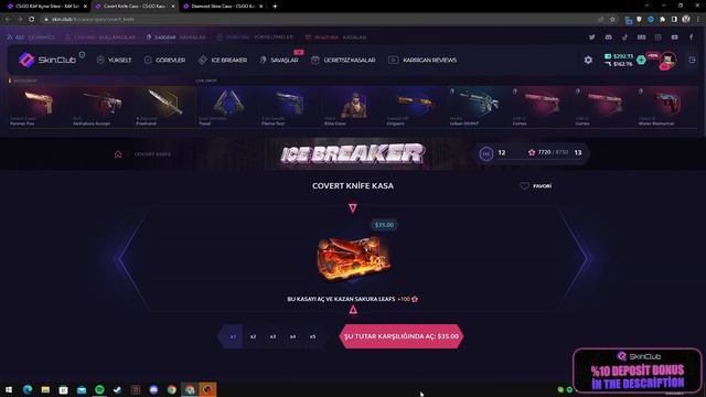 (CS:GO) SKİN.CLUB İNSANE COMEBACK 100$ TO 500$ UPGRADE ! SKİN.CLUB PROMO CODE 2023 ! skinclub смотреть онлайн