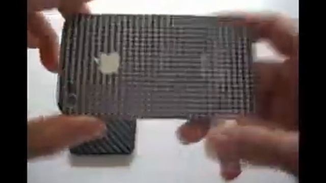 Change iPhone 4 rear housing - Carbon fiber, Black&White смотреть онлайн