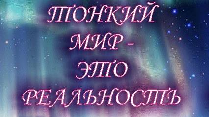 книга Тонкий мир - это реальность, предисловие смотреть онлайн