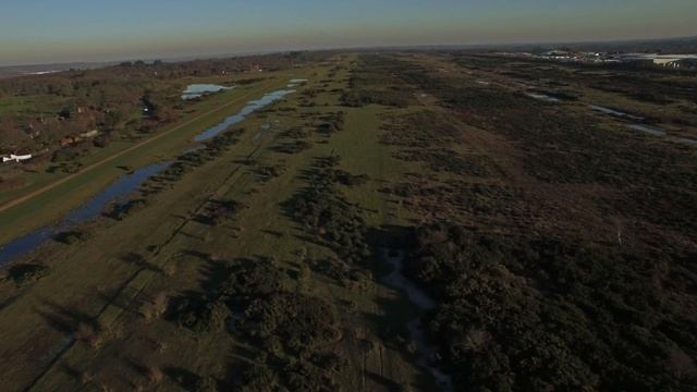 Greenham Common Drone 2017 Silos and Control Tower 4k and STAR WARS location смотреть онлайн