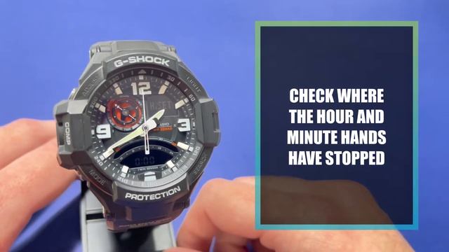 FIXING HAND ALIGNMENT ON CASIO G-SHOCK GA-1000 смотреть онлайн