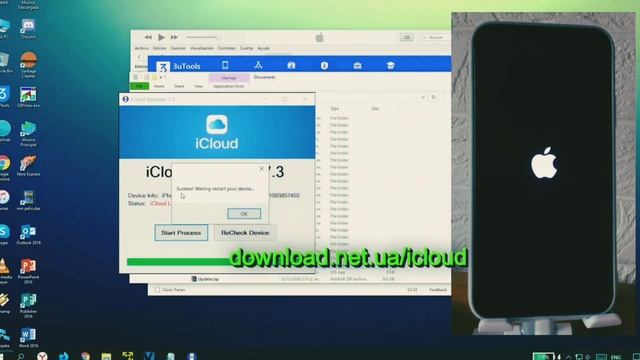 Bypass iCloud ios 15.5 with singing fix 7.3 version смотреть онлайн