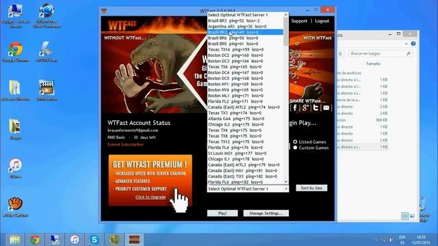Como usar WTFast y MM Picker en URUGUAY смотреть онлайн