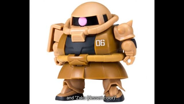 Exceed Model SD-MS 01 (SD Zaku) Bandai - Gashapon смотреть онлайн
