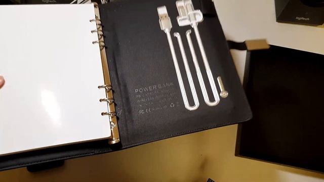 Notebook Power-bank With Wireless Charging