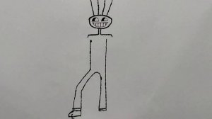 Как нарисовать Джекс из Удивительный цифровой цирк