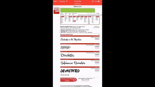 Get New Fonts On Phonto! ☆ AppleEditingQueen смотреть онлайн