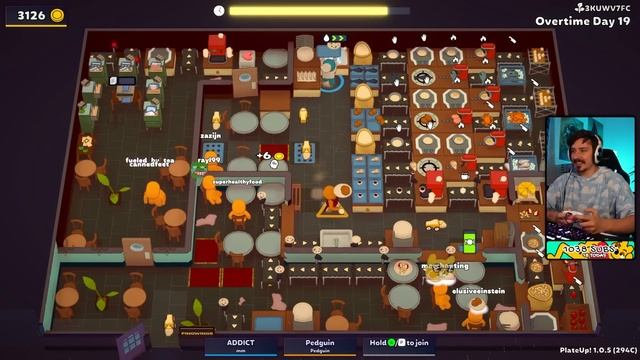 Ped and Hafu's Overtime 34 Fish Bar | PLATE UP! смотреть онлайн