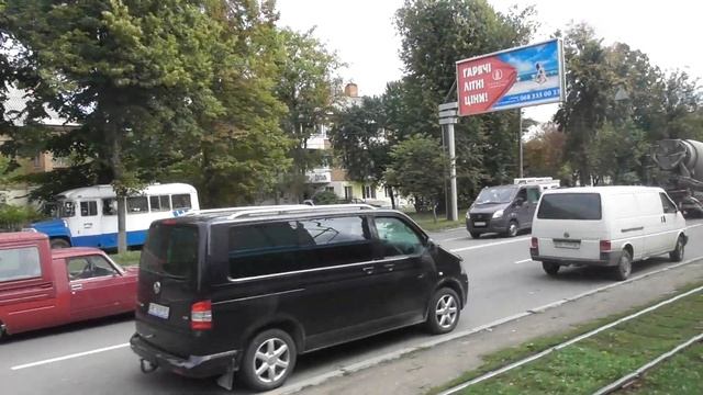 FHD. Новый трамвай T4UA "VinWay" №130. Маршрут №5. Эпизод 16. Дворец школьников – Площадь Гагарина смотреть онлайн