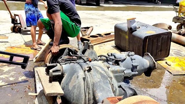 ISUZU TRUCKS | KINABIT NAMIN ANG TANDEM| DIFFERENTIAL CARRIER| LEAF SPRING TSAKA TORQUE ROD смотреть онлайн