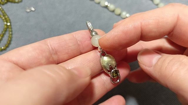 Переделка из браслета в колье. Результат порадовал! #колье #переделка