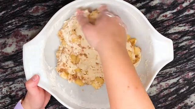 Caramel Apple Pie Scone Recipe! Fall Baking! | Adventures In Yum смотреть онлайн