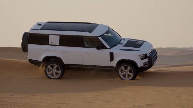 2023 Land Rover Defender 130 (8-SEAT) in the Desert смотреть онлайн