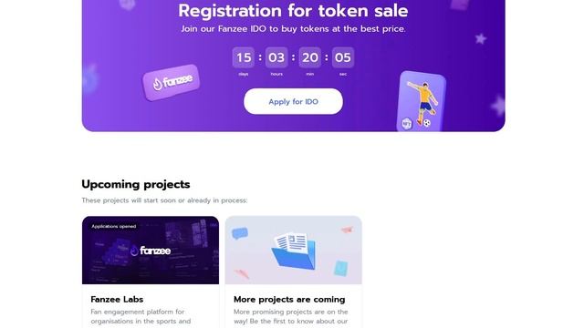 IDO Fanzee пройдет на Tonstarter 10 октября. Не упускай момент! смотреть онлайн