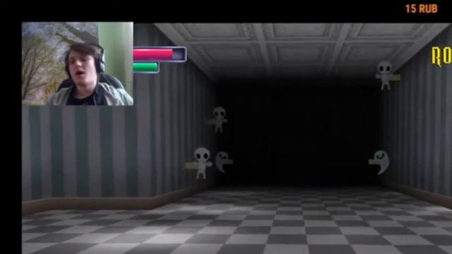 Нарезка стрима по spooky jump scare mansion и немножечко Снайкса смотреть онлайн