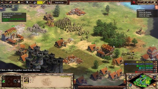 Age of Empires II, Definitive Edition - King Attila the Hun, The Catalaunian Fields, mission 5 смотреть онлайн