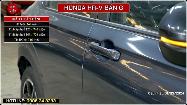 Xe Honda HR -V giảm tiền mặt đến 53 triệu đầu tháng 03. Xe HRV bản G có giá bán hơn 650 triệu. смотреть онлайн