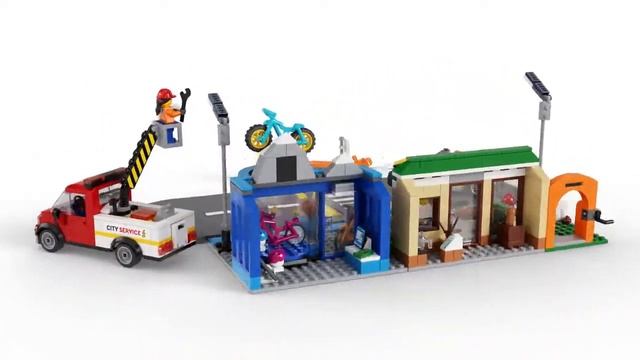 LEGO City Winkelstraat - 60306 | 360° смотреть онлайн