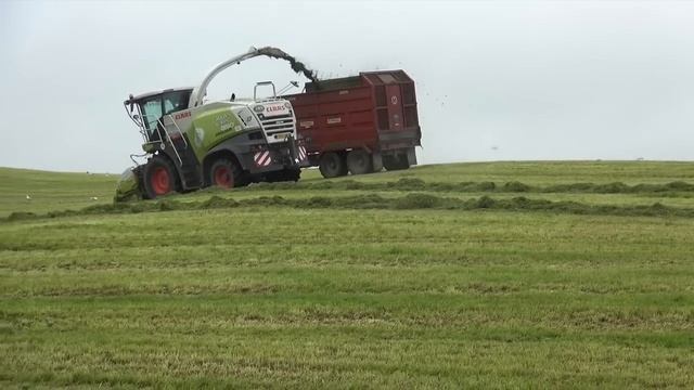 Claas Jaguar 850 Largs Farm J.Rodan & Son gtritchie5 смотреть онлайн