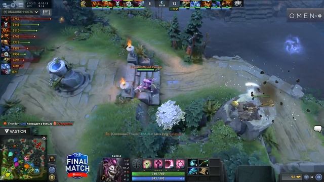 Team Spirit vs Thunder Awaken, The Final Match LAN-Final, Play-Off смотреть онлайн