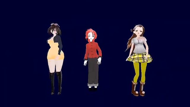 MMD- Ranma, Thicc Qt and Luan Loud- Loud house theme (midi) смотреть онлайн
