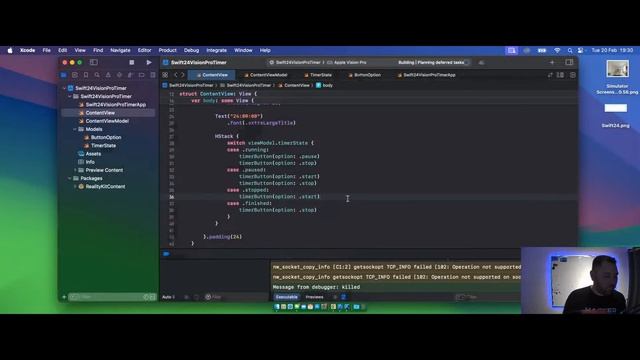 Make Your First Apple Vision Pro App - Live Stream смотреть онлайн