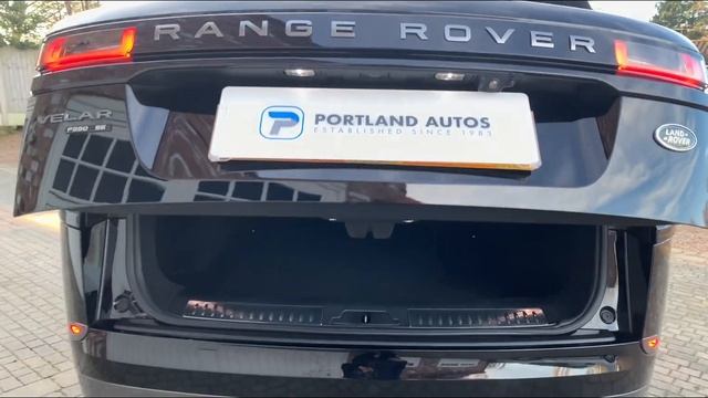 2018 68 RANGE ROVER VELAR R-DYNAMC SE P250 2.0 IN NARVIK BLACK WITH BLACK LEATHER INTERIOR смотреть онлайн