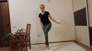 Тренировка для баланса, координации и силы ног. Часть 3