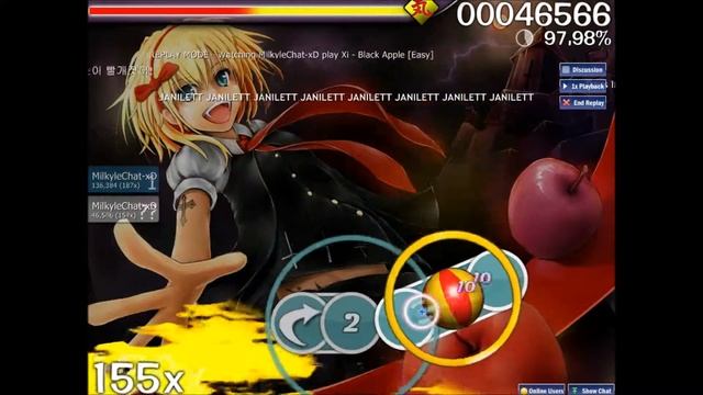 Osu | Black apple - Xi | Easy смотреть онлайн