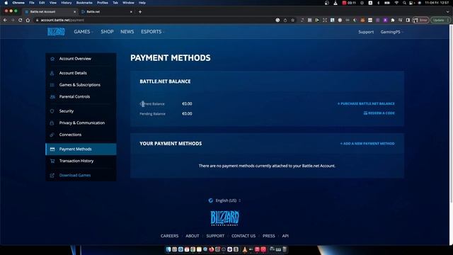 How To Add Funds To Your Blizzard Battle.Net Account