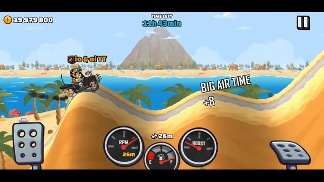 Hill Climb Racing 2 - 38399 Points in Jeep VS Motocross Event смотреть онлайн