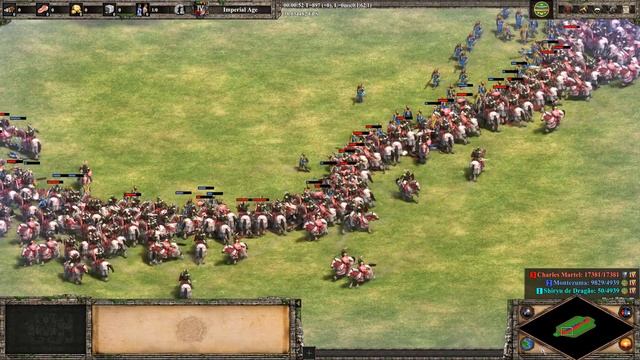 AoE II: Definitive Edition | 600 Paladins vs 600 Elite Jaguar Warriors смотреть онлайн