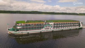 Подробный видеообзор теплохода «Золотое кольцо» | ГК «ГАМА»